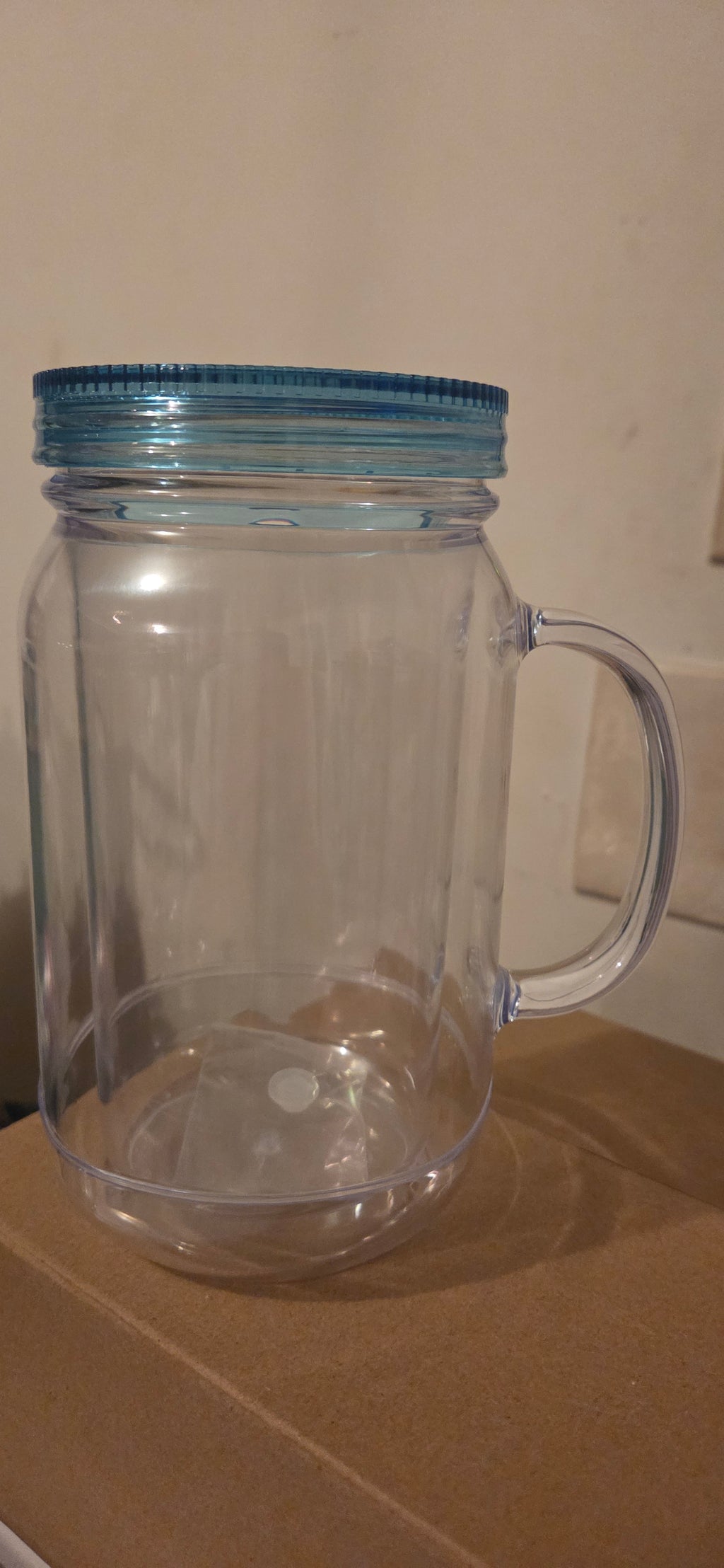Mason plastic cup