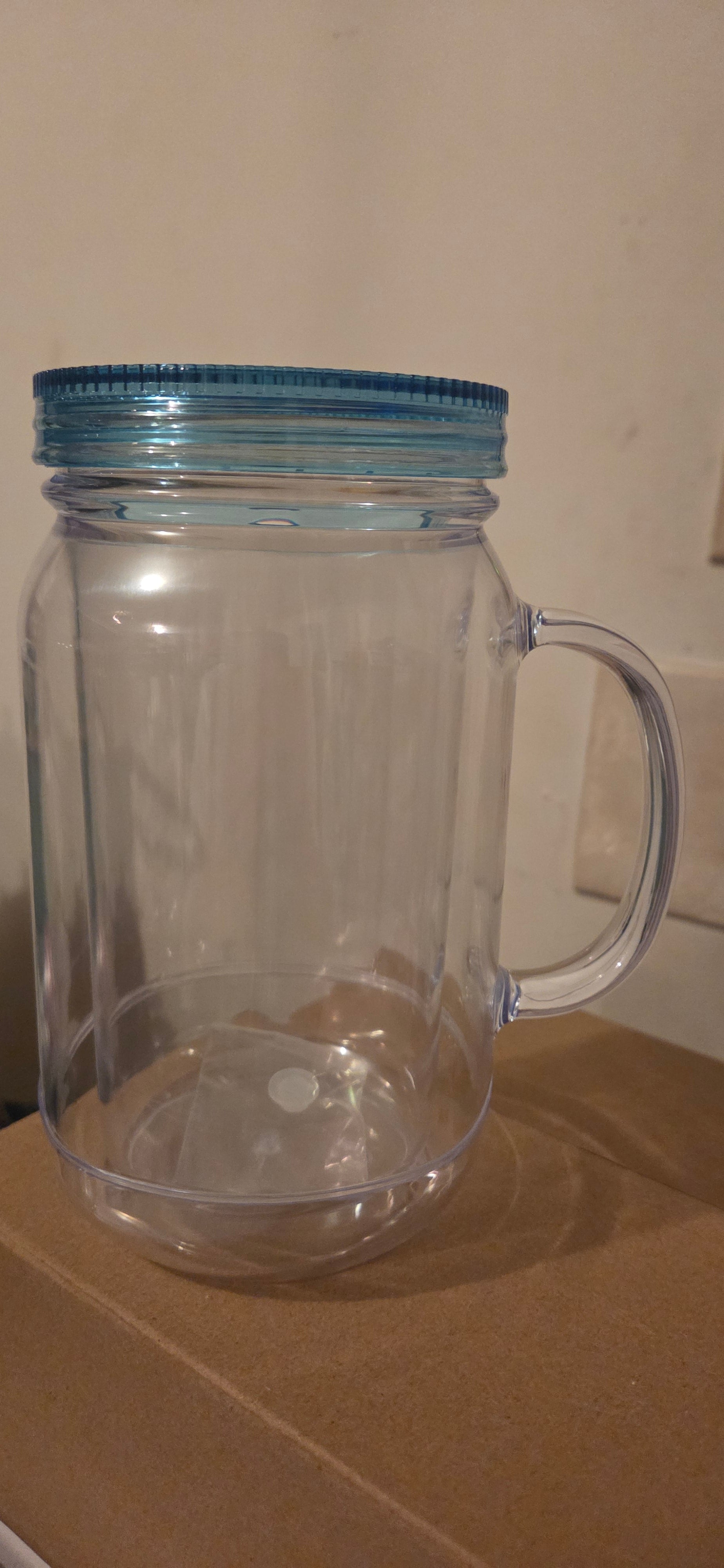 Mason plastic cup